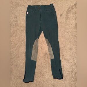 Tailored Sportsman Trophy Hunter Mid-Rise Front Zip Breech | Black Forest